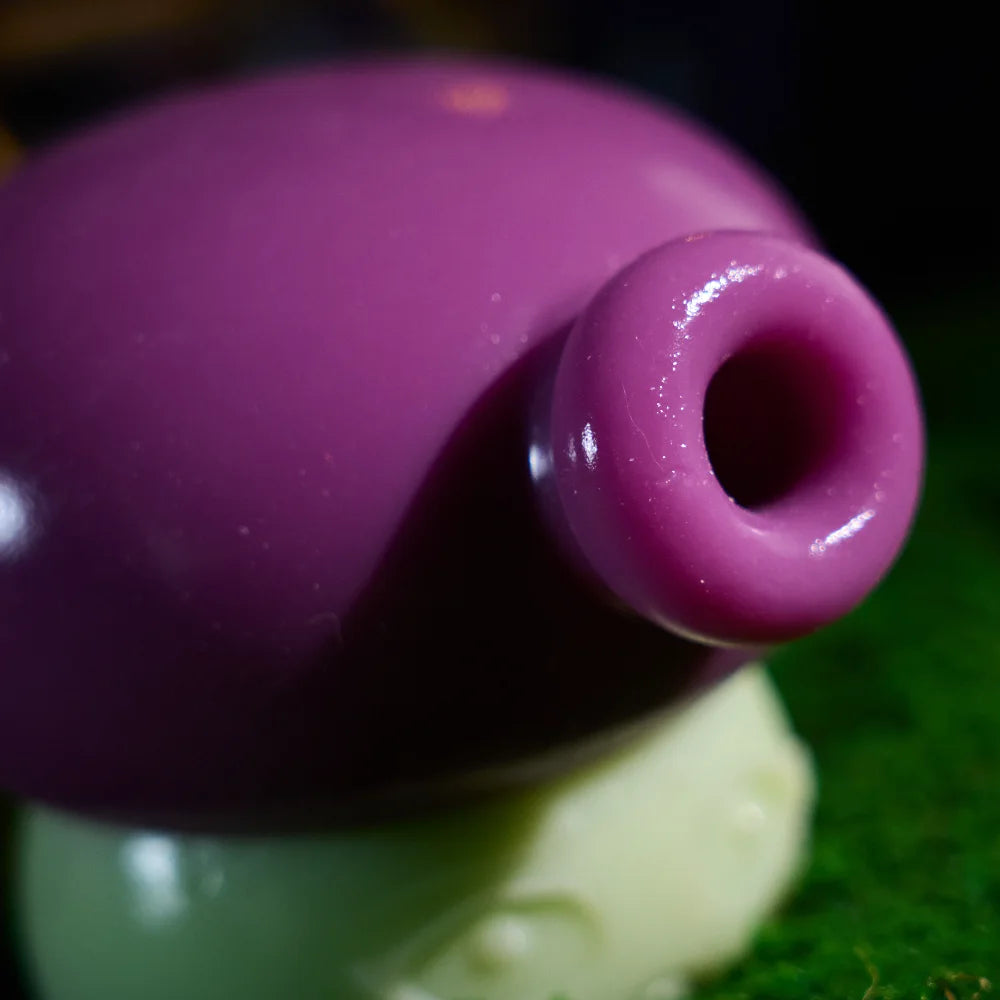 purple puffball mushroom anime fake pussy